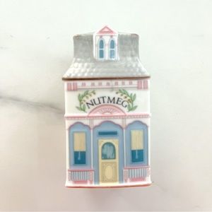Lenox Village Nutmeg Spice Container